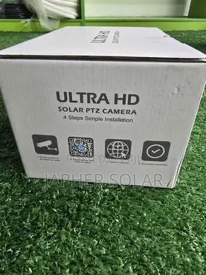 Ultra Hd Solar PTZ Security Camera – 4g Lte – 360° View