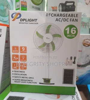 16inch Shape Blade Dplight Fan