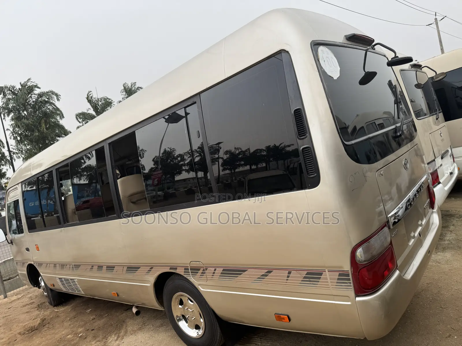 Toyota Coaster 2017 Gold