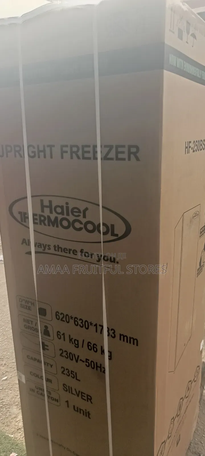 Hair Thermocool Upright Freezer