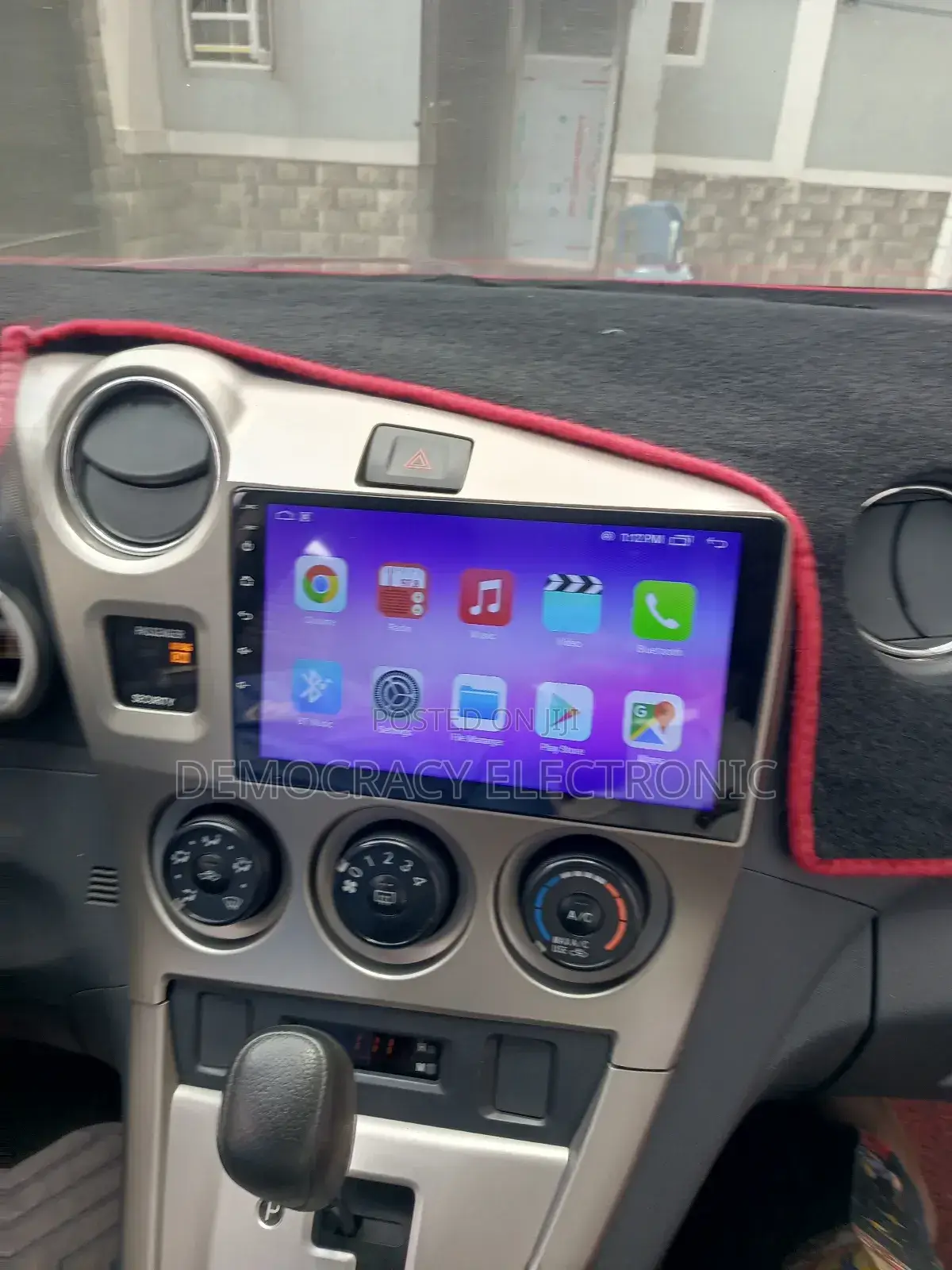 Toyota Matrix 2010 Android Screen With GPS (Map)