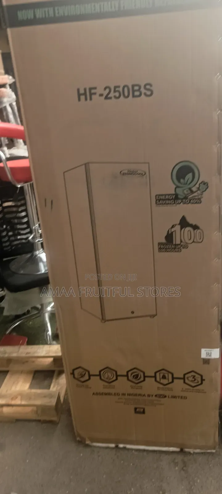 Hair Thermocool Upright Freezer