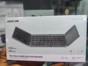 Green Lion Tri Fold Wireless Keyboard Gntrikybdgy