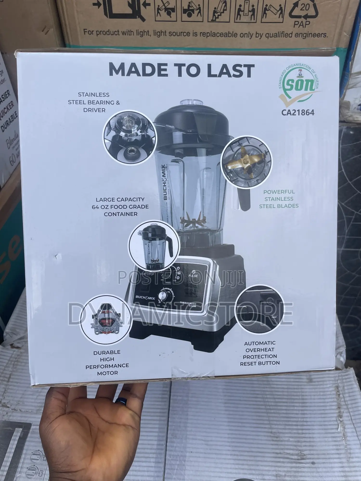 Buchymix Turbo Crush High Performance Blender