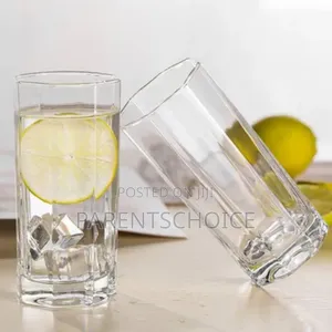 Drinking Glasses Crystal Set of 6 Pieces