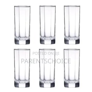 Drinking Glasses Crystal Set of 6 Pieces
