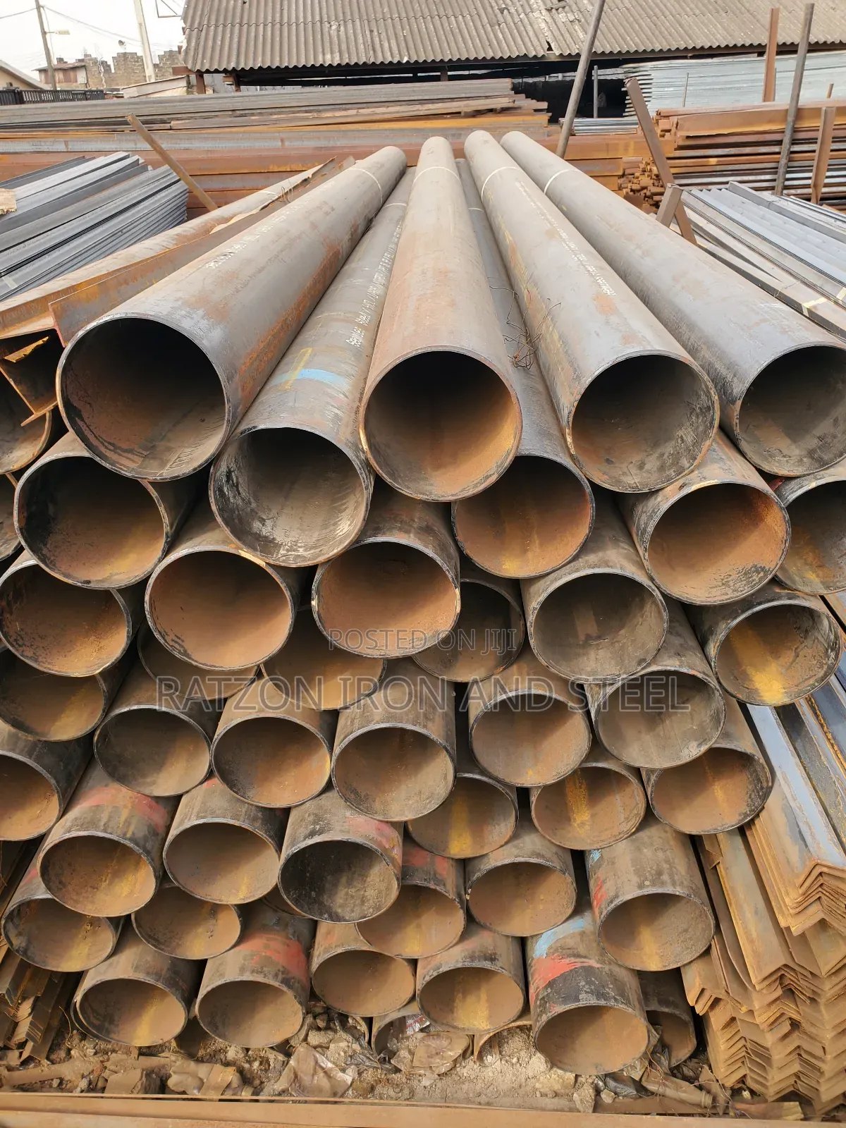 Mill Steel Pipe Round 6inches Is Available