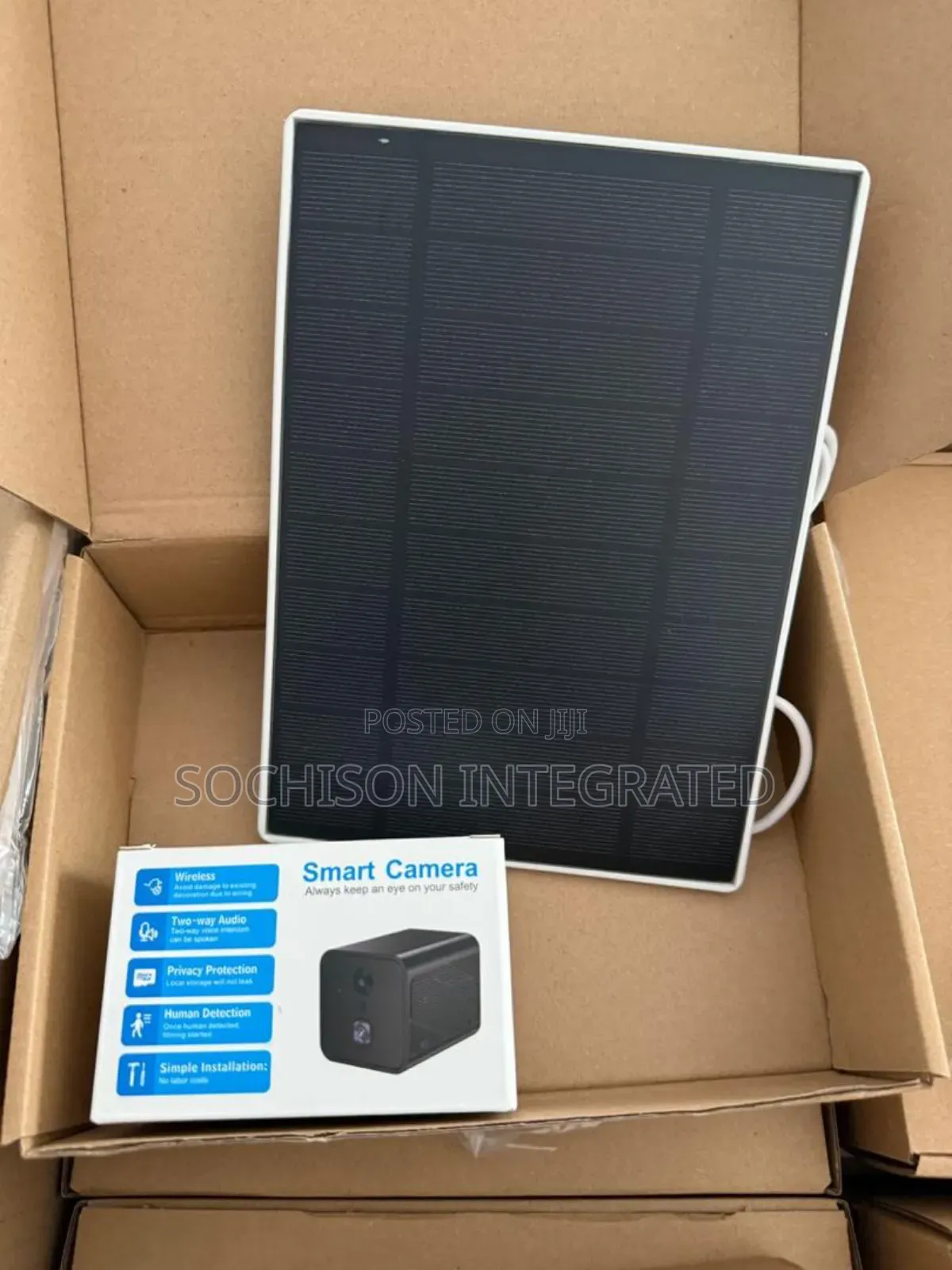 Hidden 4g Ubox Solar Camera With Remote View