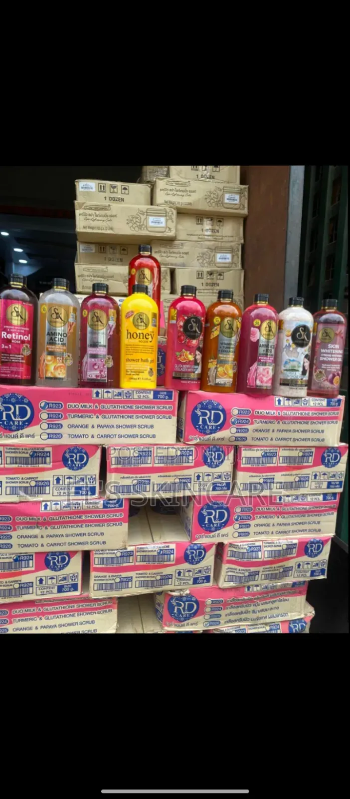 S K Shower Gel