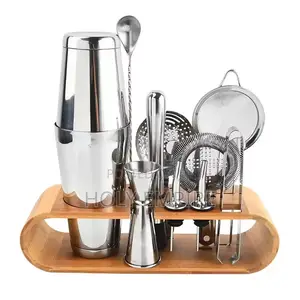 Stainless Steel Bar Bartender Cocktail Shaker Set