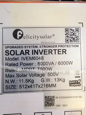 6kva Felicity Inverter