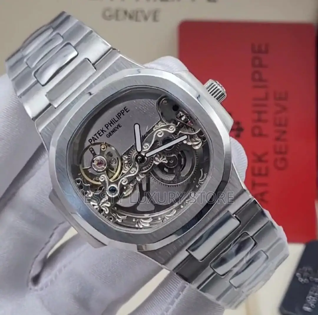 High Quality Luxury Patek Full Skeleton Automatic
