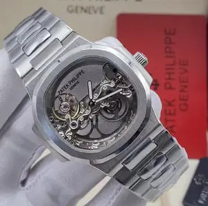 High Quality Luxury Patek Full Skeleton Automatic