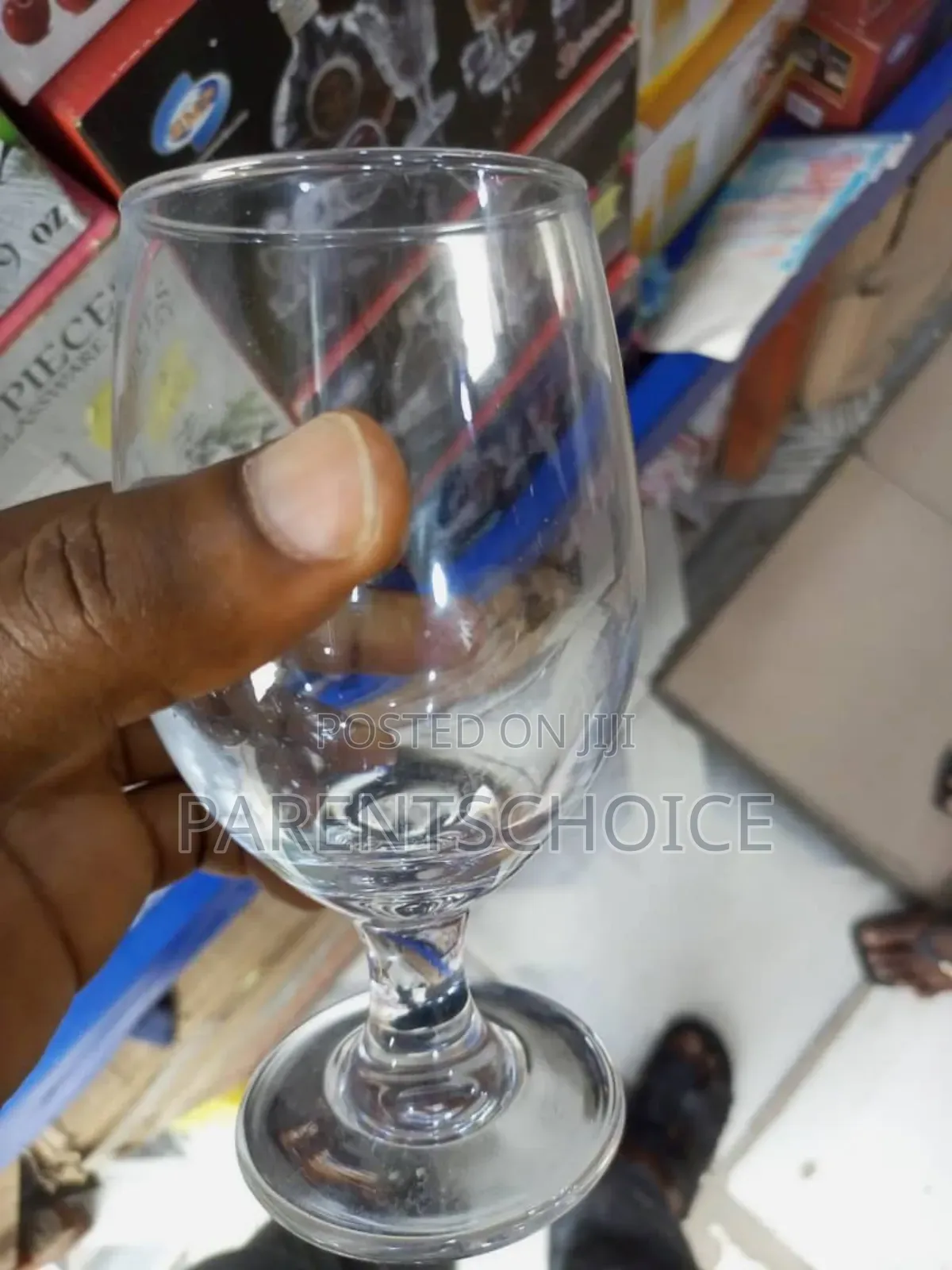 Water Goblet Glass - 6 PCS