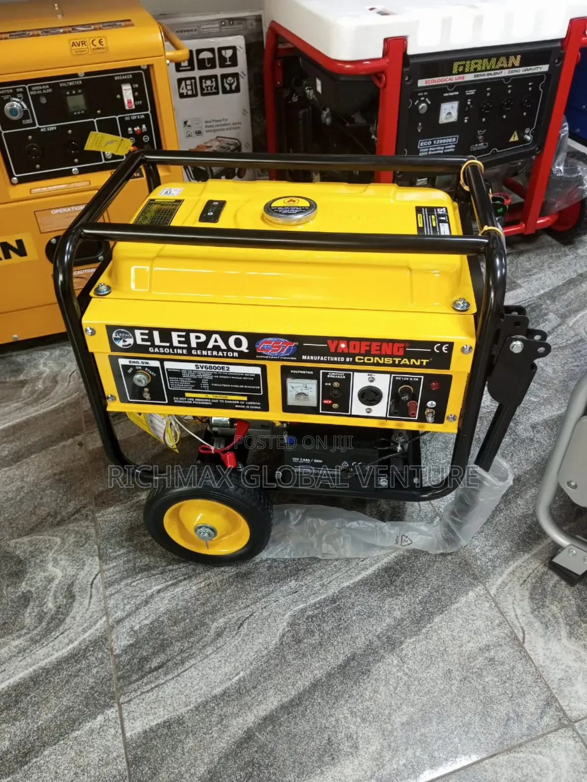 Elepaq 4.5kva Generator 100% Pure Copper Key Starter