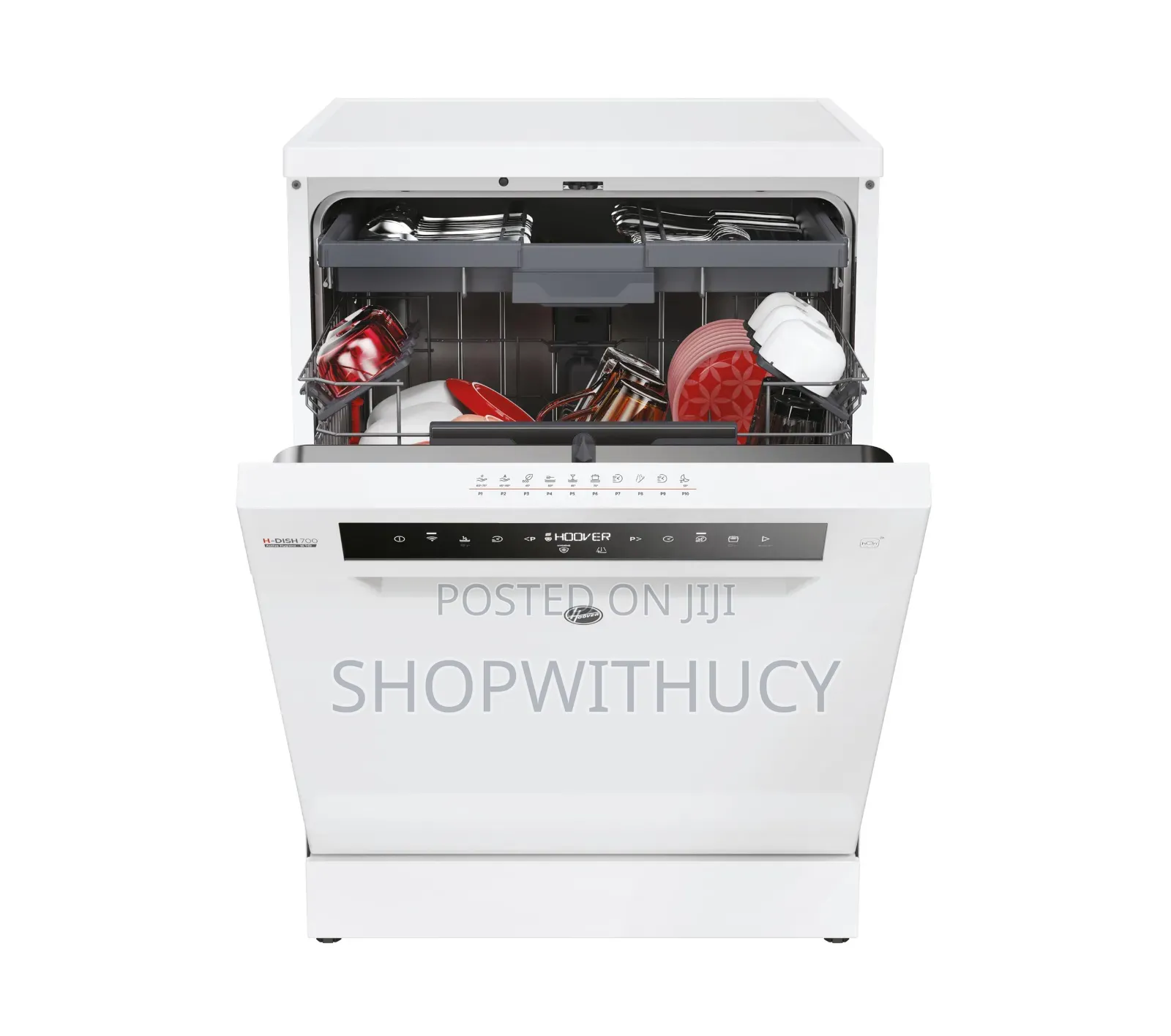 Hoover Full Size Freestanding Dishwasher, Wifi-Enabled.