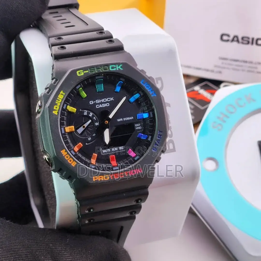 G-Shock Rubber Straps Wristwatch