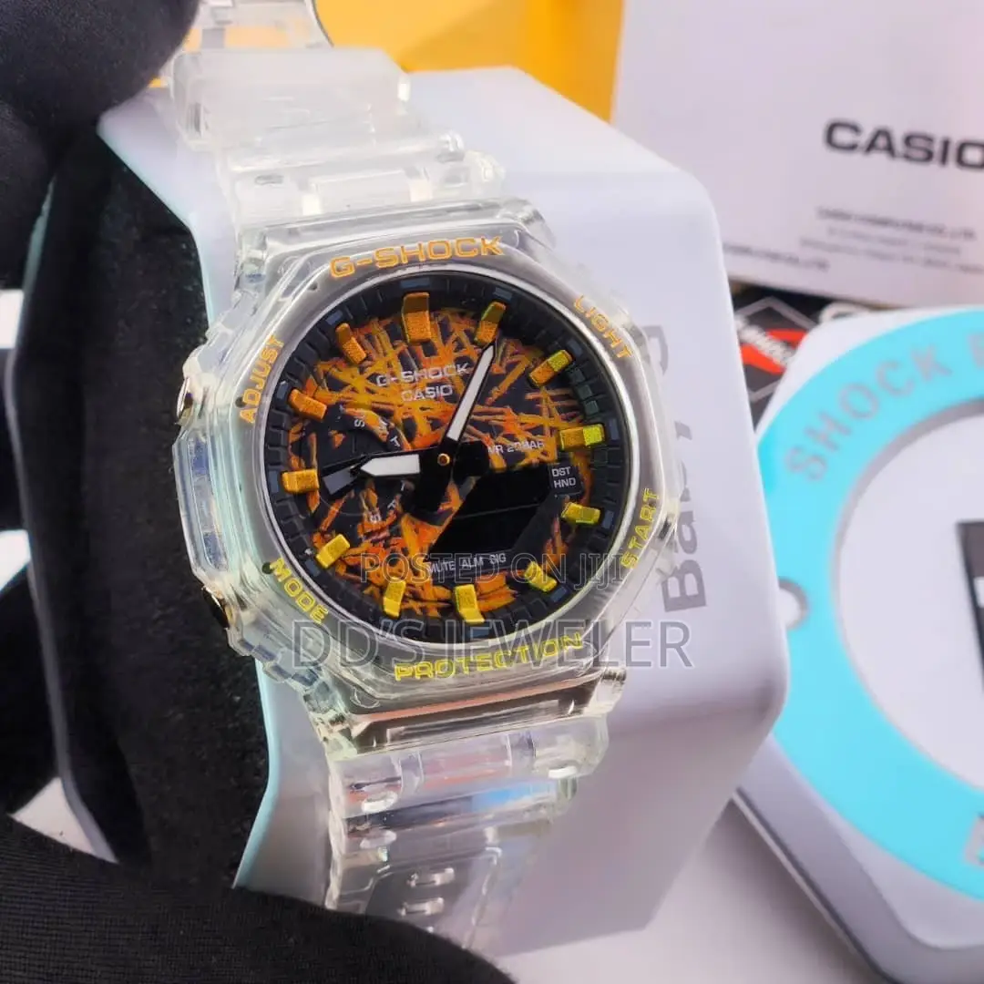 G-Shock Rubber Straps Wristwatch