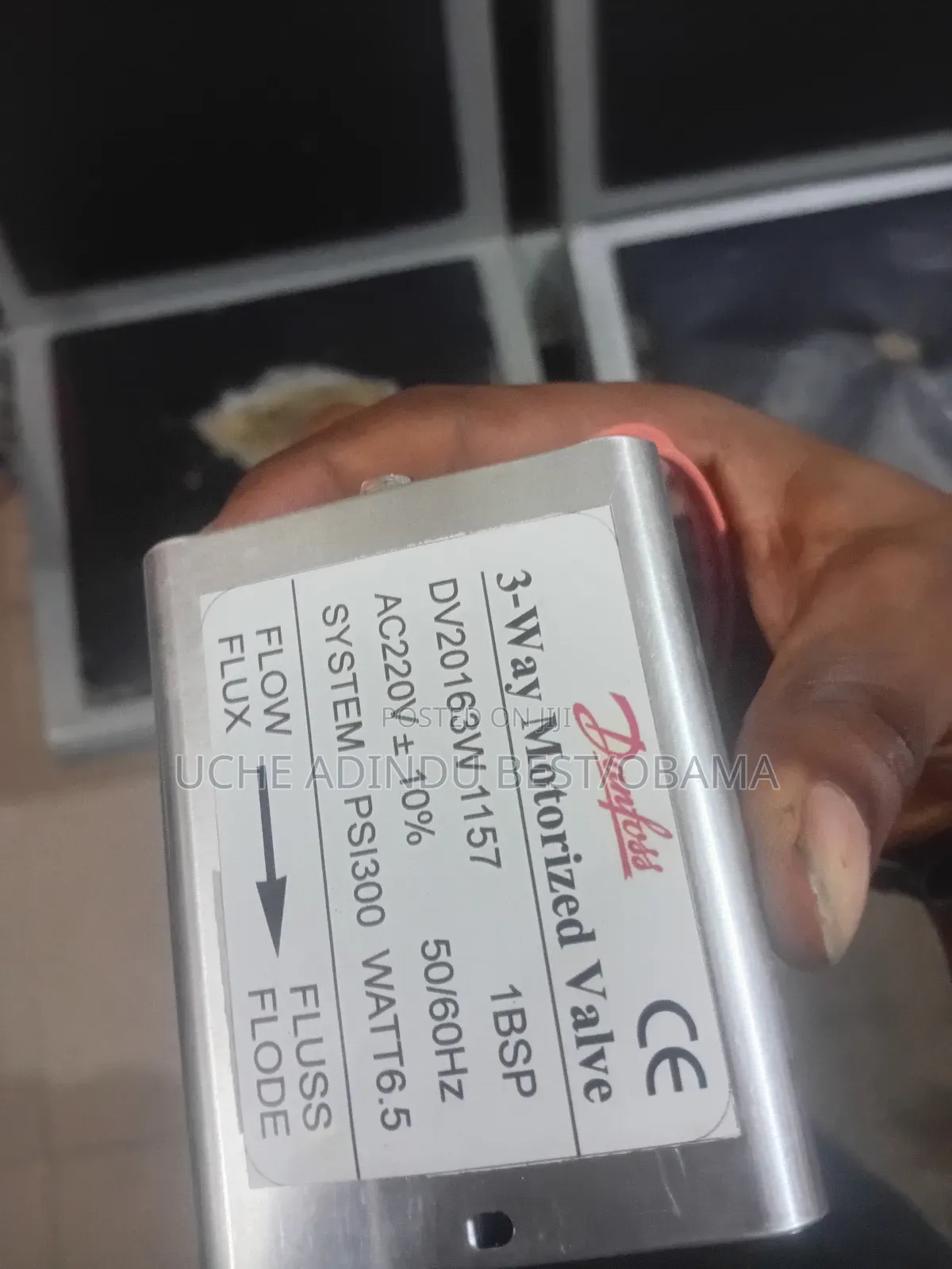 Danfoss 3way Motorised Valve