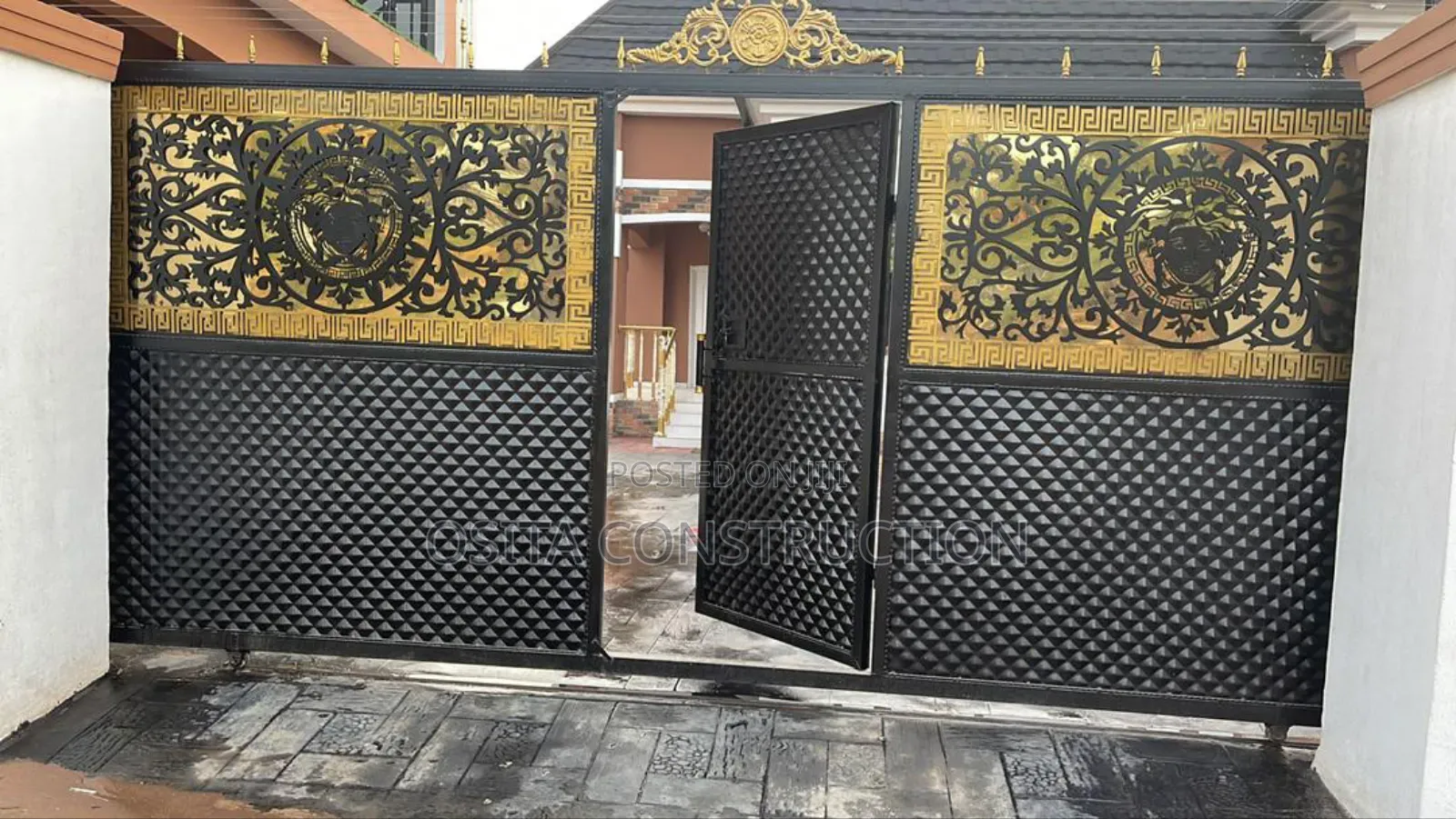 Laser Cut Design Gate
