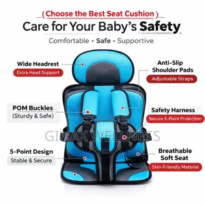 Portable and Foldable Baby Car Seat
