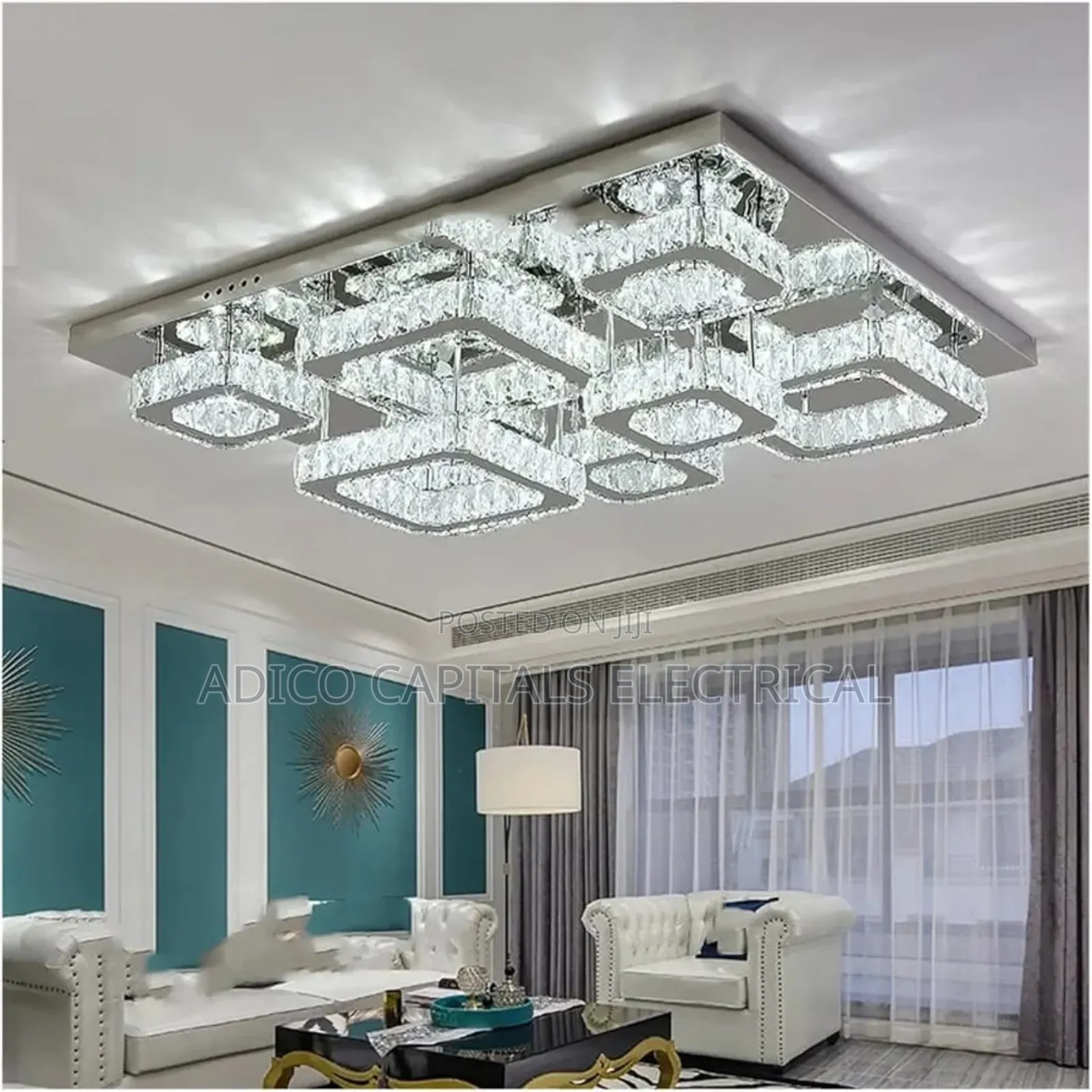 Crystals Ceiling Light