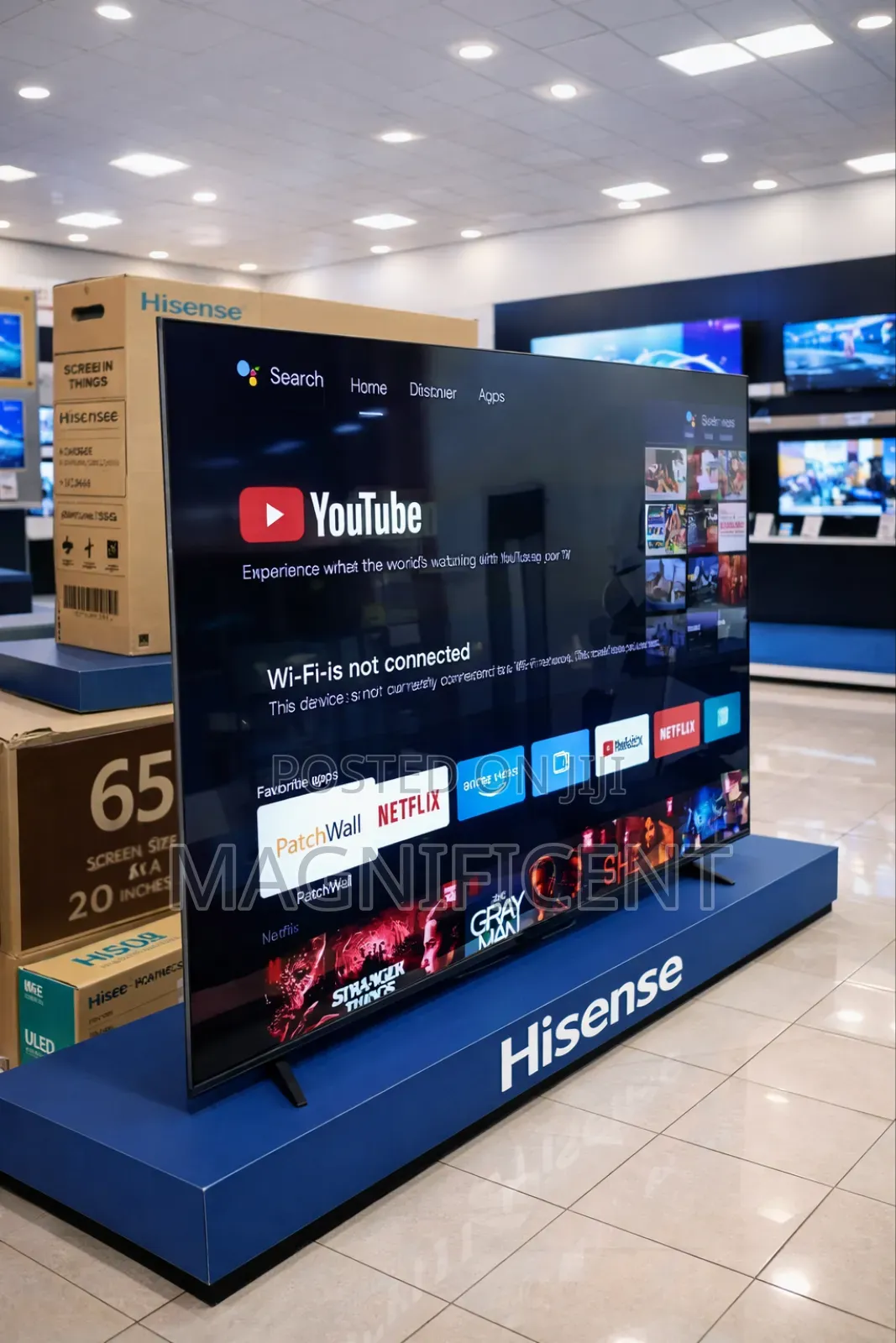 Hisense 70-Inch A6q Uhd Smart Tv – Premium