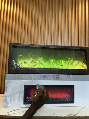 Advanced Big 3d Color-changing Fireplace Decor