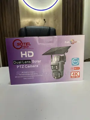 Sotel Hd Dual Lens Solar PTZ Camera (Wifi / 8mp)