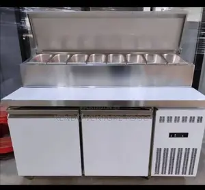 Salad Bar Machine With Under Bar Chiller