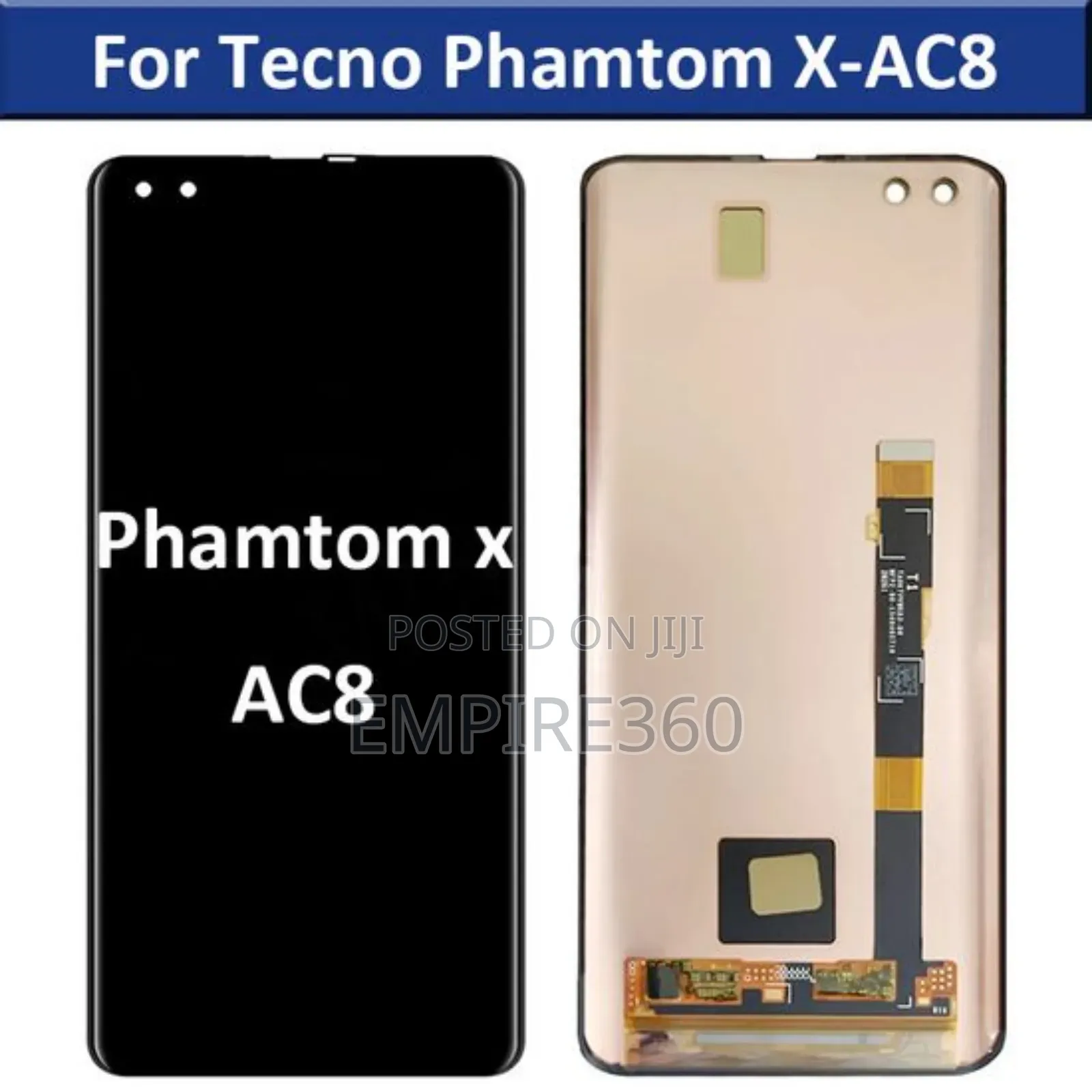 Tecno Phantom X Ac8 Amoled Screen Replacement