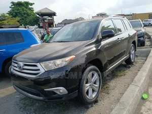 Toyota Highlander Limited 2012 Black