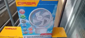 Gasa 9 Inches Rechargeable Well/Table Fan .Qrf2829