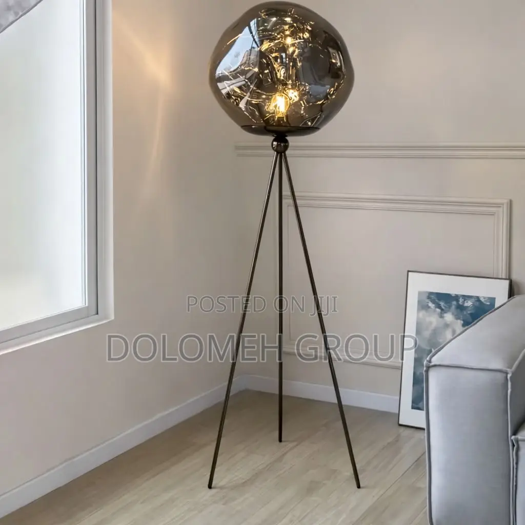 Minimalist Glass Standing Lamp