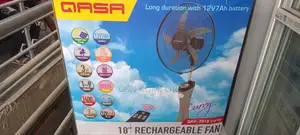 Gasa Curvy 18-Inche Rechargeable Standing Fan. Grf7918