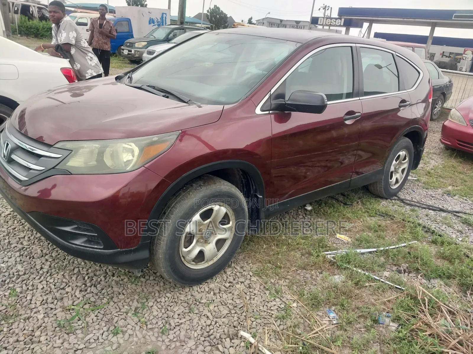 Honda CR-V 2013 Red