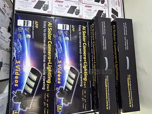 Ai Solar Camera With Street Light 2-in-1 | Ultra Hd | 3 Camera View