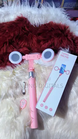Yd19f Selfie Stick Tripod, Tripod Stand With Fill Light