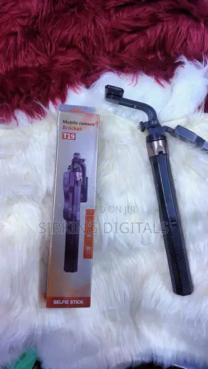 T19 Long Selfie Stick With Bluetooth for Smartphones