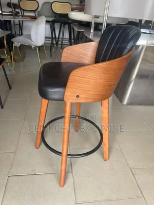 Executive Wood High Chair