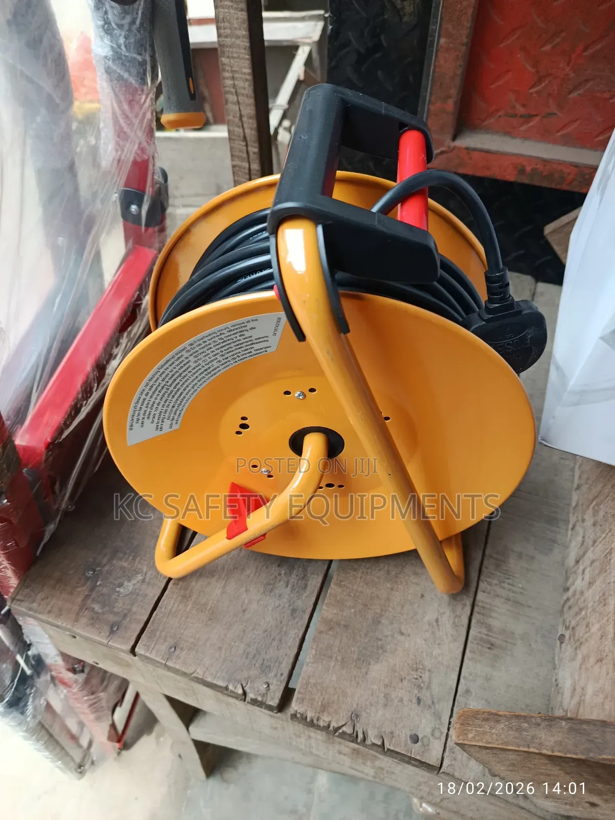 Cable Reel 3-Pin Plug