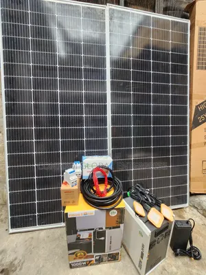 Powerful 1000w + 2kwh Solar Power Generator With Solar 2 Panels