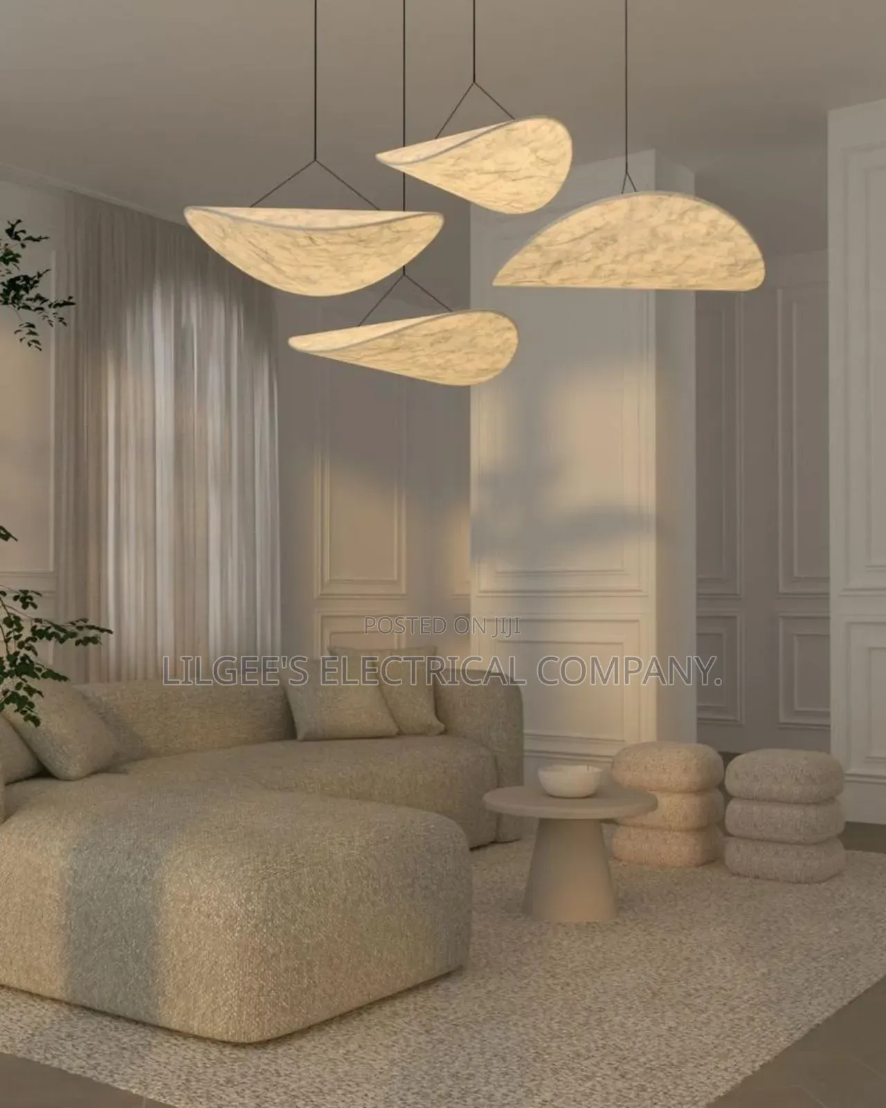 Luxury Hat Shaped Interior Chandelier (400mm)