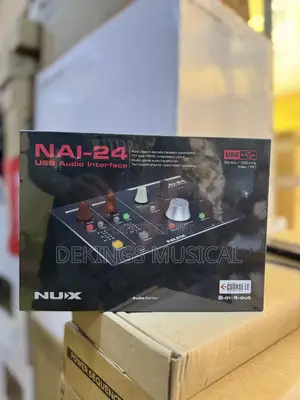 Nux Nai-24 Usb Audio Interface 2 in 4 Out Soundcard