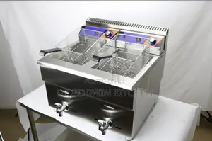 Table Top 18l + 18l Double Basket Deep Fryer Now Available