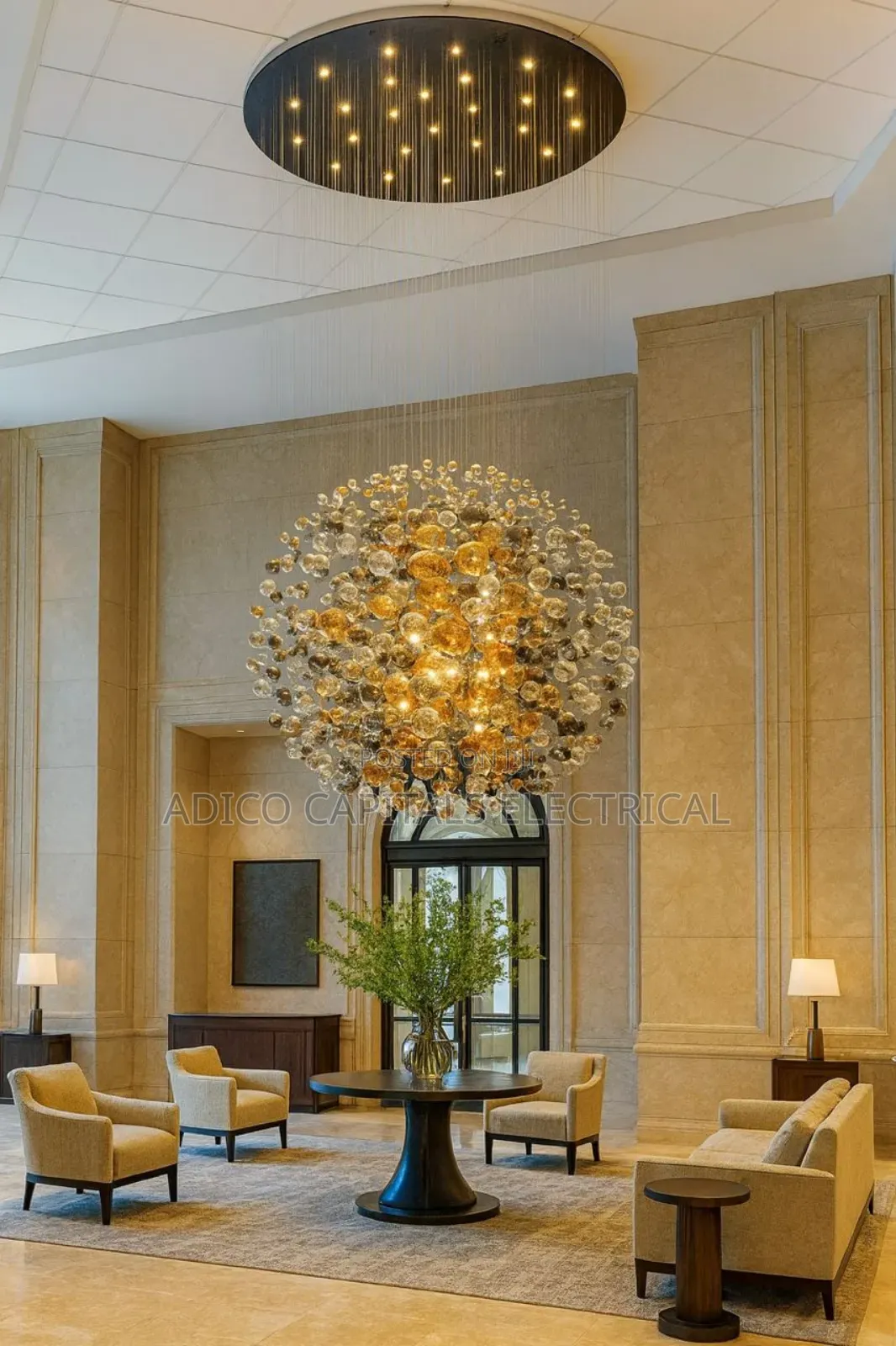 Rain Drop Crystal Chandaliers Light