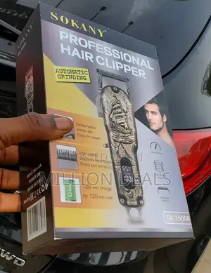 Professional Automatic Unique Rechargeable Hair Clipper