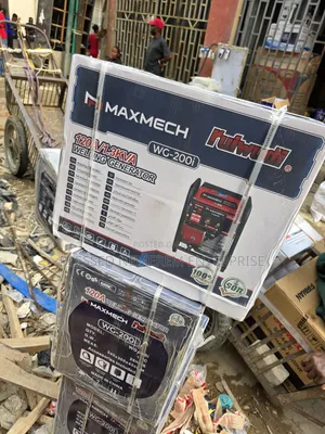 A Brand New Welding Machine Inverter Petrol Gen Maxmech Wg-200i (120a)