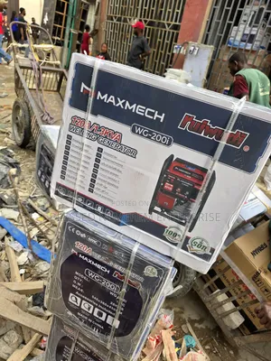 This Is Maxmech Welding Machine Inverter Petrol Gen Wg-200i (120a)