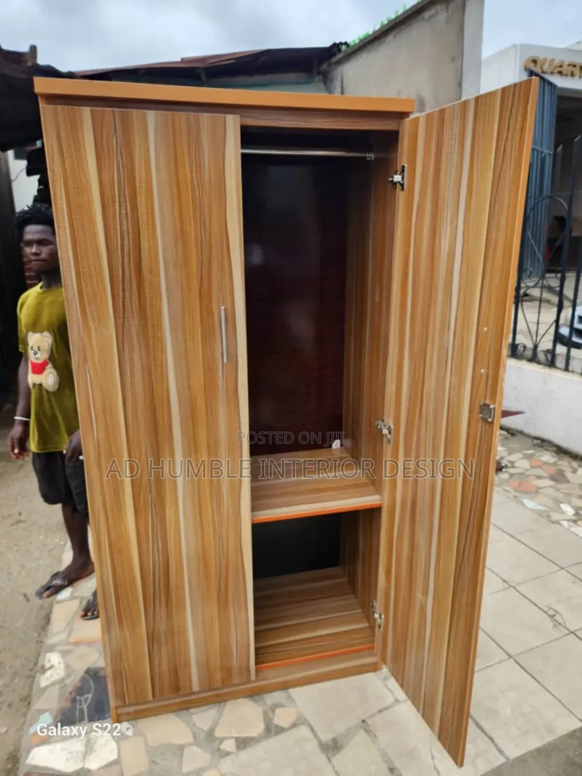 Brown Wardrobe HDF